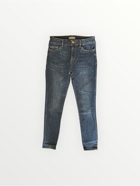 DL1961 Dark Blue Florence Ankle Mid Rise Instasculpt Ankle Skinny Size 26”